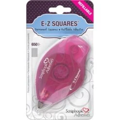 Scrapbook Adhesives EZ Squares Refillable Permanent Dispenser 01206*