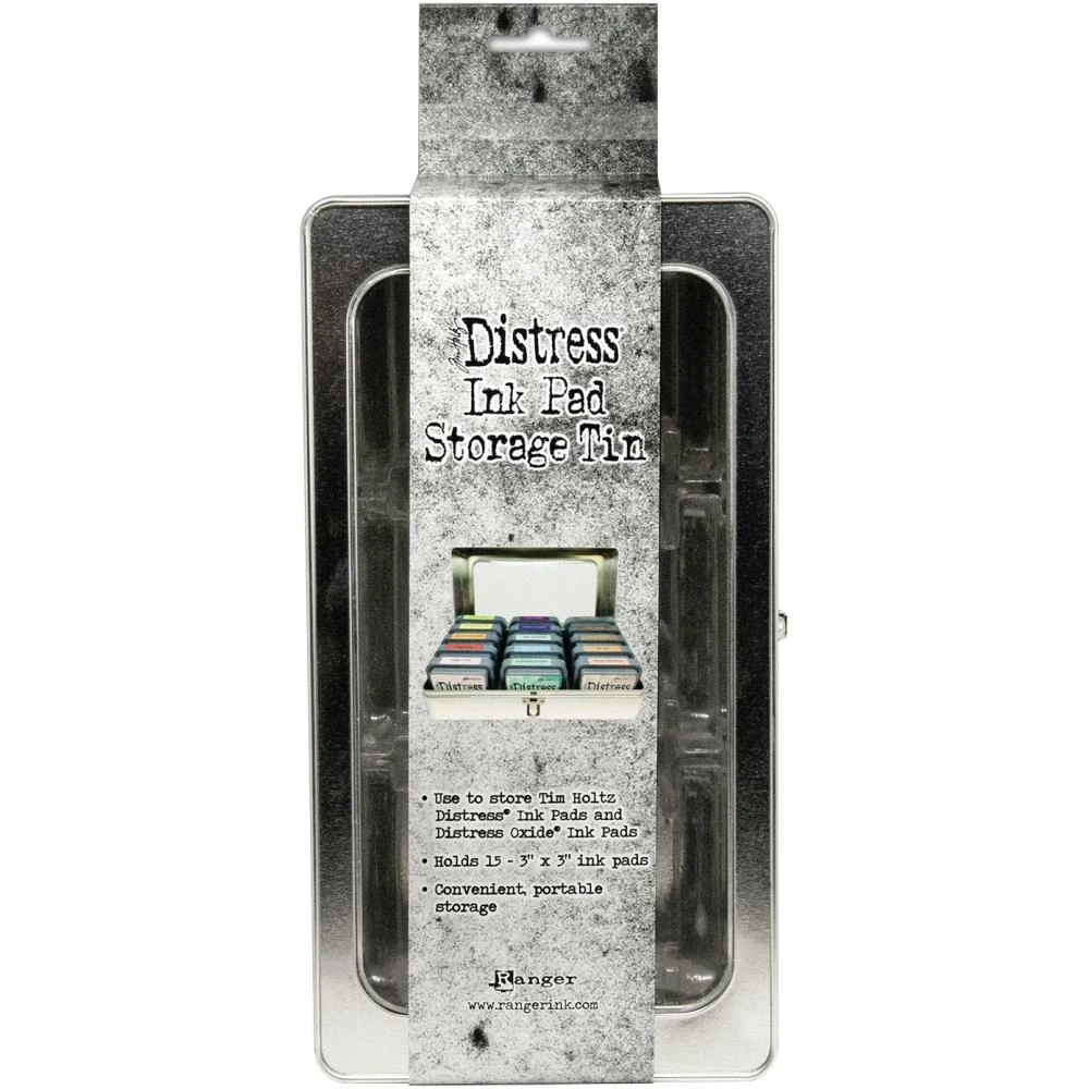 Tim Holtz Distress Ink Pad Storage Tin Bundle Of 5 Ranger 7 Tim Holtz Distress Ink Pad Storage Tin Bundle Of 5 Ranger - Image 5