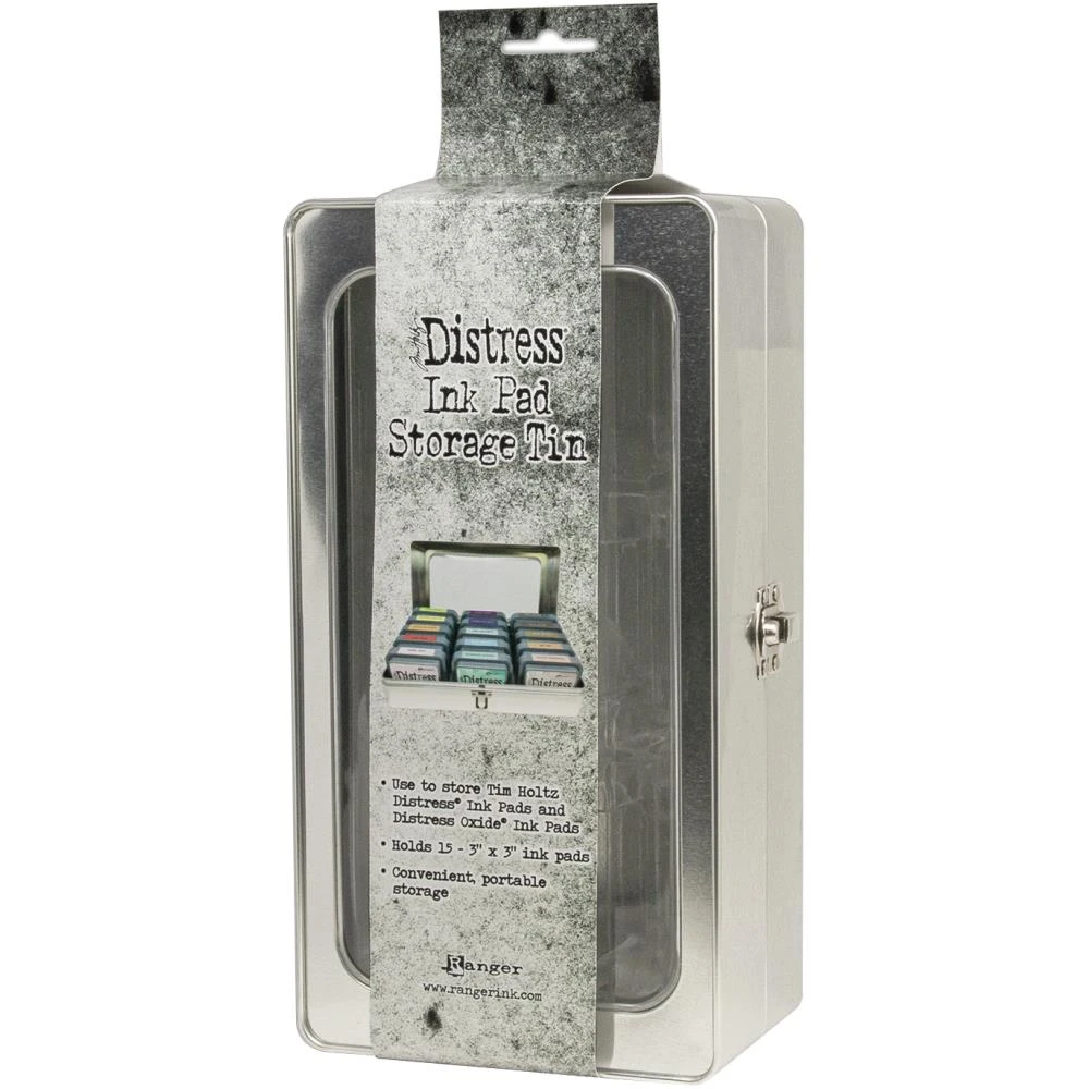 Tim Holtz Distress Ink Pad Storage Tin Bundle Of 5 Ranger 9 Tim Holtz Distress Ink Pad Storage Tin Bundle Of 5 Ranger - Image 7