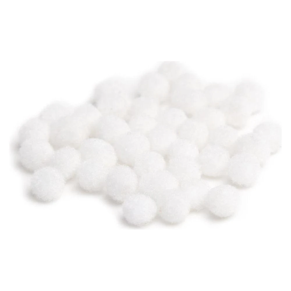 Various Cousin White Pom Poms 5mm 40000791 5 Various Cousin White Pom Poms 5mm 40000791 - Image 3