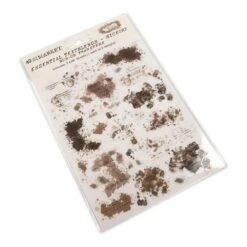 49 And Market Vintage Bits Essential Textblends Hickory Rub On Vb-37605*