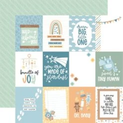 Echo Park Our Baby Boy 12 X 12 Collection Kit Obb302016* -Simon Says Stamp 0002170704