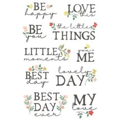 Simple Stories The Little Things Sticker Book 20221* -Simon Says Stamp 0002188076