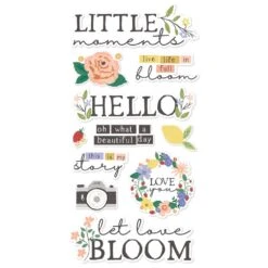 Simple Stories The Little Things Foam Stickers 20223* -Simon Says Stamp 0002188090