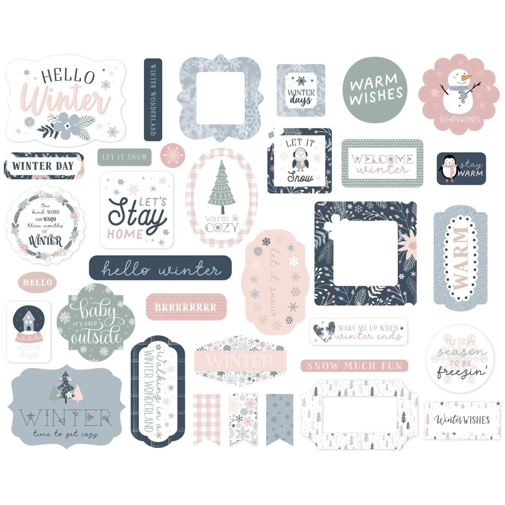 Echo Park Winterland Ephemera Wtl333024* 5 Echo Park Winterland Ephemera Wtl333024* - Image 3