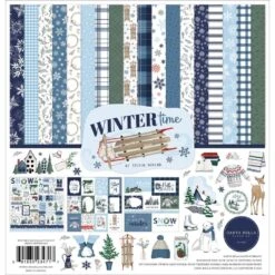 Carta Bella Wintertime 12 X 12 Collection Kit Cbwt334016