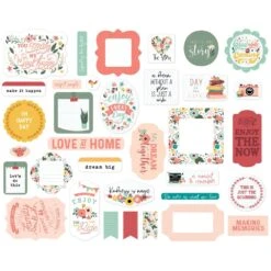 Echo Park Year In Review Ephemera Yir337024* -Simon Says Stamp 0002198741