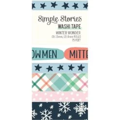 Simple Stories Winter Wonder Washi Tape 21228*