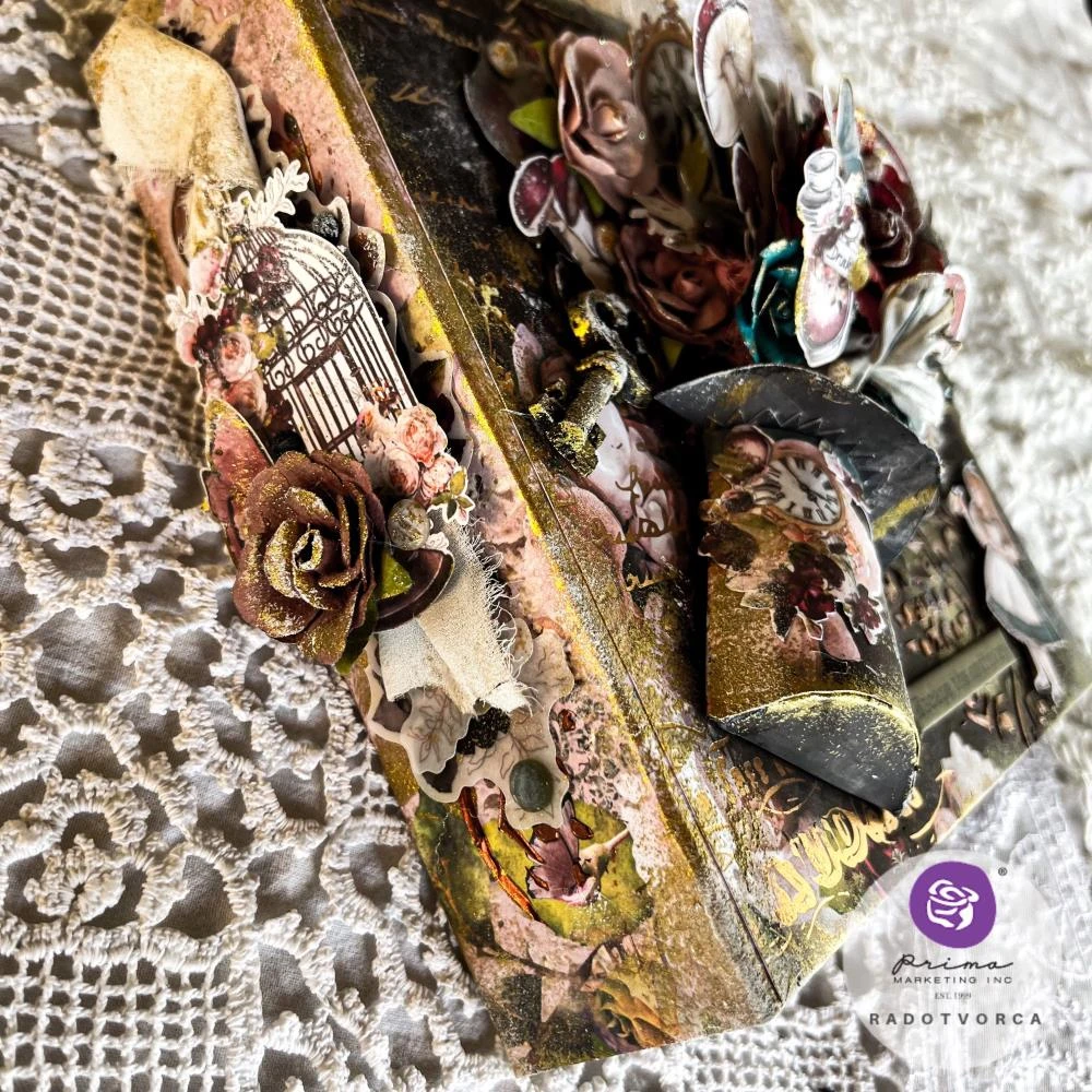 Prima Marketing Lost In Wonderland Ribbons 665180* 5 Prima Marketing Lost In Wonderland Ribbons 665180* - Image 3