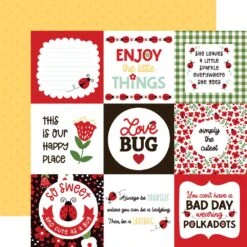 Echo Park Little Ladybug 12 X 12 Collection Kit Llb347016 -Simon Says Stamp 0002219184