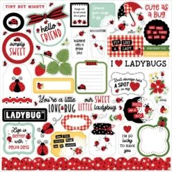 Echo Park Little Ladybug 12 X 12 Collection Kit Llb347016 -Simon Says Stamp 0002219197