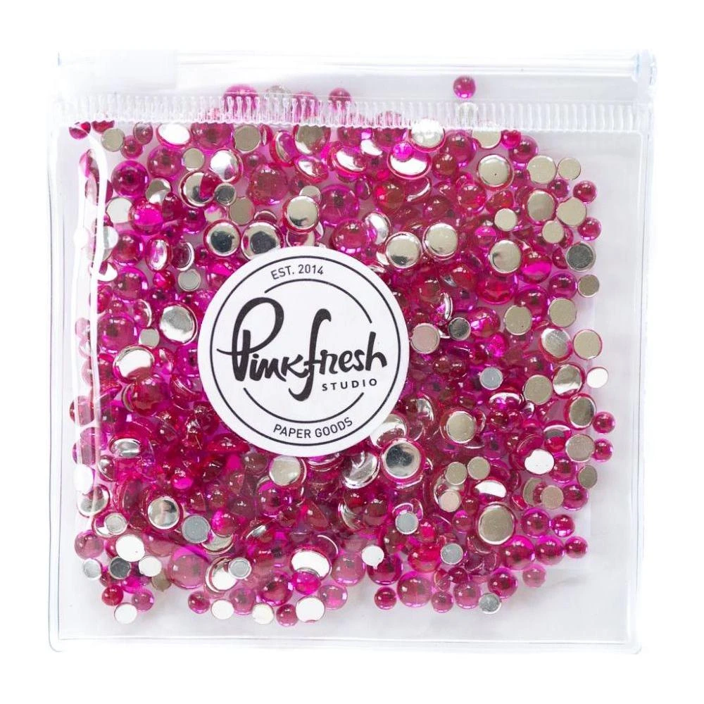 Pinkfresh Studio Magenta Clear Drops Pf130es 3 Pinkfresh Studio Magenta Clear Drops Pf130es