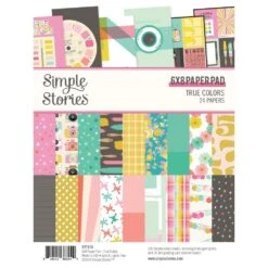Simple Stories True Colors 6 X 8 Paper Pad 21815*