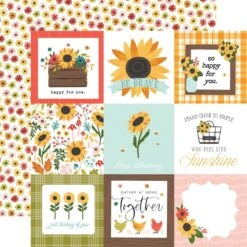 Carta Bella Sunflower Summer 12 X 12 Collection Kit Cbss368016* -Simon Says Stamp 0002227068