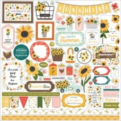Carta Bella Sunflower Summer 12 X 12 Collection Kit Cbss368016* -Simon Says Stamp 0002227072