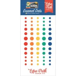 Echo Park Off To School Enamel Dots Ots370028*
