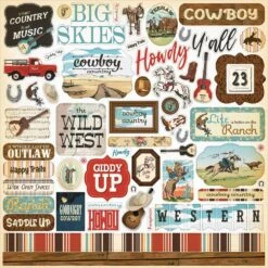 Carta Bella Cowboys 12 X 12 Collection Kit Cbcbs371016 29 Carta Bella Cowboys 12 X 12 Collection Kit Cbcbs371016 -Simon Says Stamp 0002227258