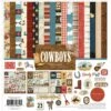 Carta Bella Cowboys 12 X 12 Collection Kit Cbcbs371016 -Simon Says Stamp 0002227259