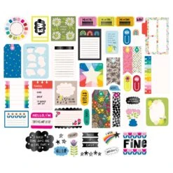 American Crafts Whatevs Journaling Ephemera Pack 34030594 -Simon Says Stamp 0002229616