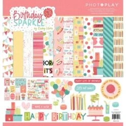 Photoplay Birthday Sparkle 12 X 12 Collection Pack Bsp4418