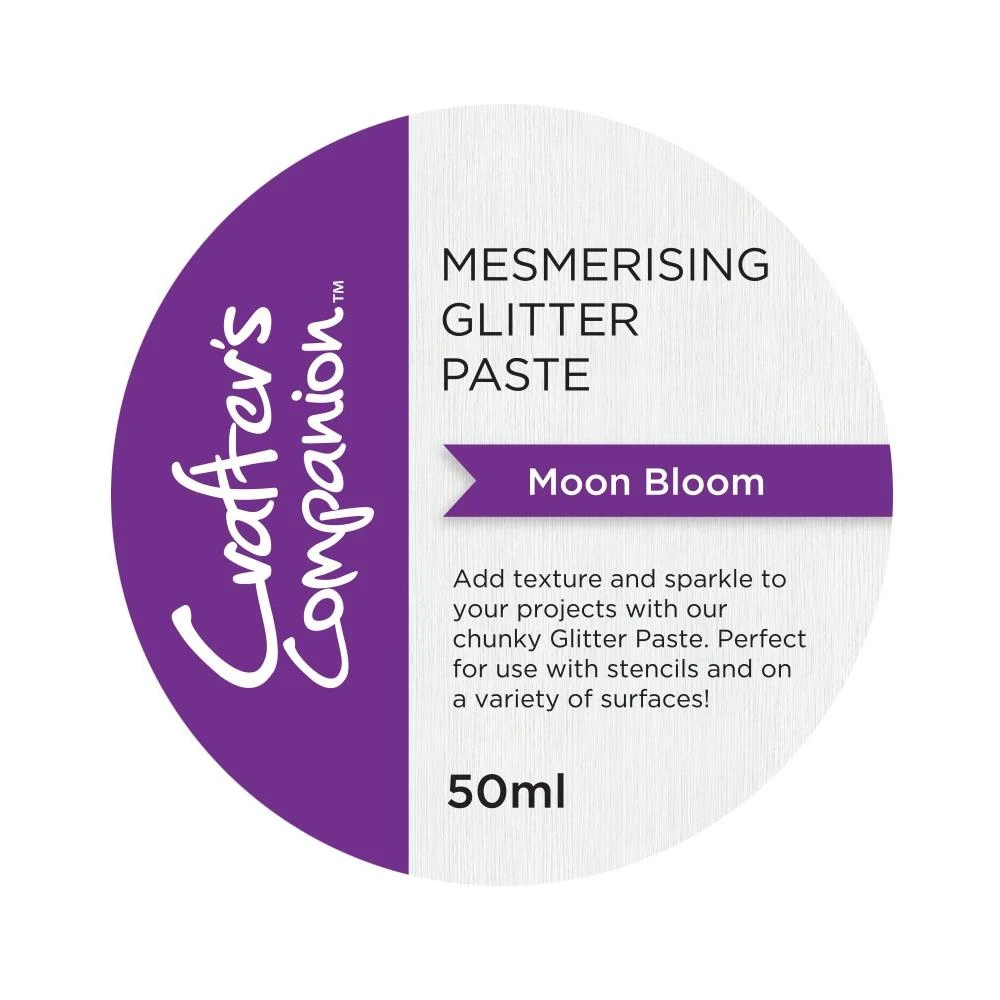 Crafter's Companion Moon Bloom Mesmerising Glitter Paste Cc-mme-chglp-mobl* 4 Crafter's Companion Moon Bloom Mesmerising Glitter Paste Cc-mme-chglp-mobl* - Image 2