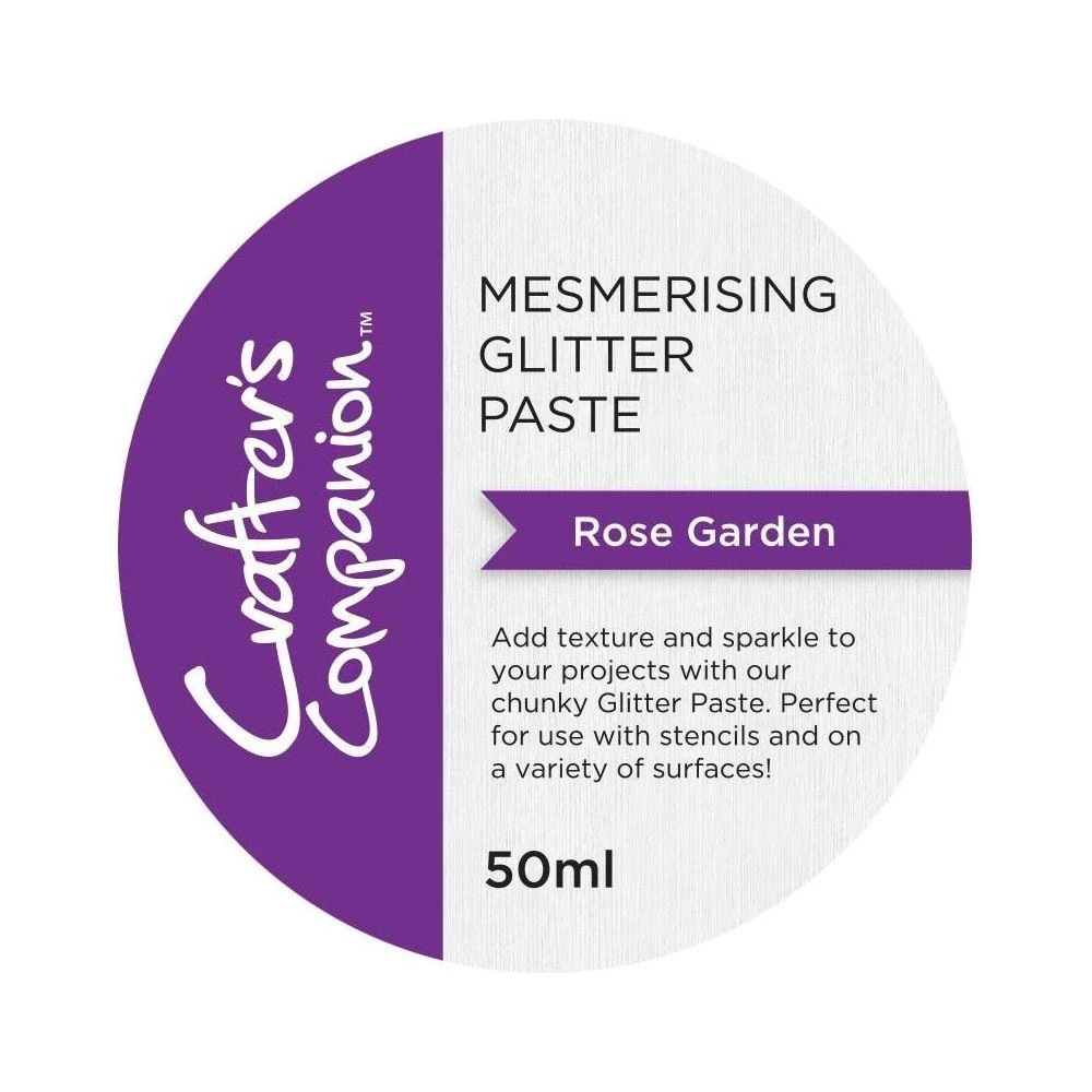 Crafter's Companion Rose Garden Mesmerising Glitter Paste Cc-mme-chglp-roga* 5 Crafter's Companion Rose Garden Mesmerising Glitter Paste Cc-mme-chglp-roga* - Image 3