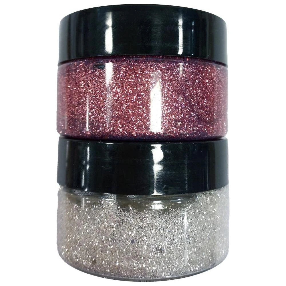 Crafter's Companion Floral Elegance Pink And Silver Glitter Pastes S-fe-glipa* 3 Crafter's Companion Floral Elegance Pink And Silver Glitter Pastes S-fe-glipa*