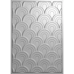 Crafter's Companion Seamless Scallops 5 X 7 3D Embossing Folder Cc-ef5-3d-sesc* 7 Crafter's Companion Seamless Scallops 5 X 7 3D Embossing Folder Cc-ef5-3d-sesc* -Simon Says Stamp 0002239287