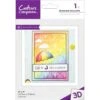 Crafter's Companion Seamless Scallops 5 X 7 3D Embossing Folder Cc-ef5-3d-sesc* -Simon Says Stamp 0002239288