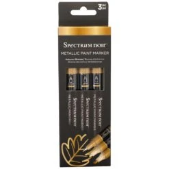 Spectrum Noir Autumn Bronze Metallic Paint Markers 3 Pack Sn-mtpm-aut3*