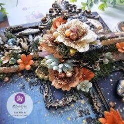 Prima Marketing Unearthed Nature Academia Flowers 671280* -Simon Says Stamp 0002248602