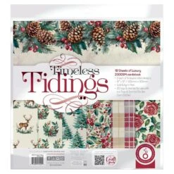 Tonic Timeless Tidings 12 X 12 Paper Pad 5525e