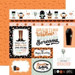 Echo Park Spooktacular Halloween 12 X 12 Collection Kit Sh382016* 22 Echo Park Spooktacular Halloween 12 X 12 Collection Kit Sh382016* -Simon Says Stamp 0002253688