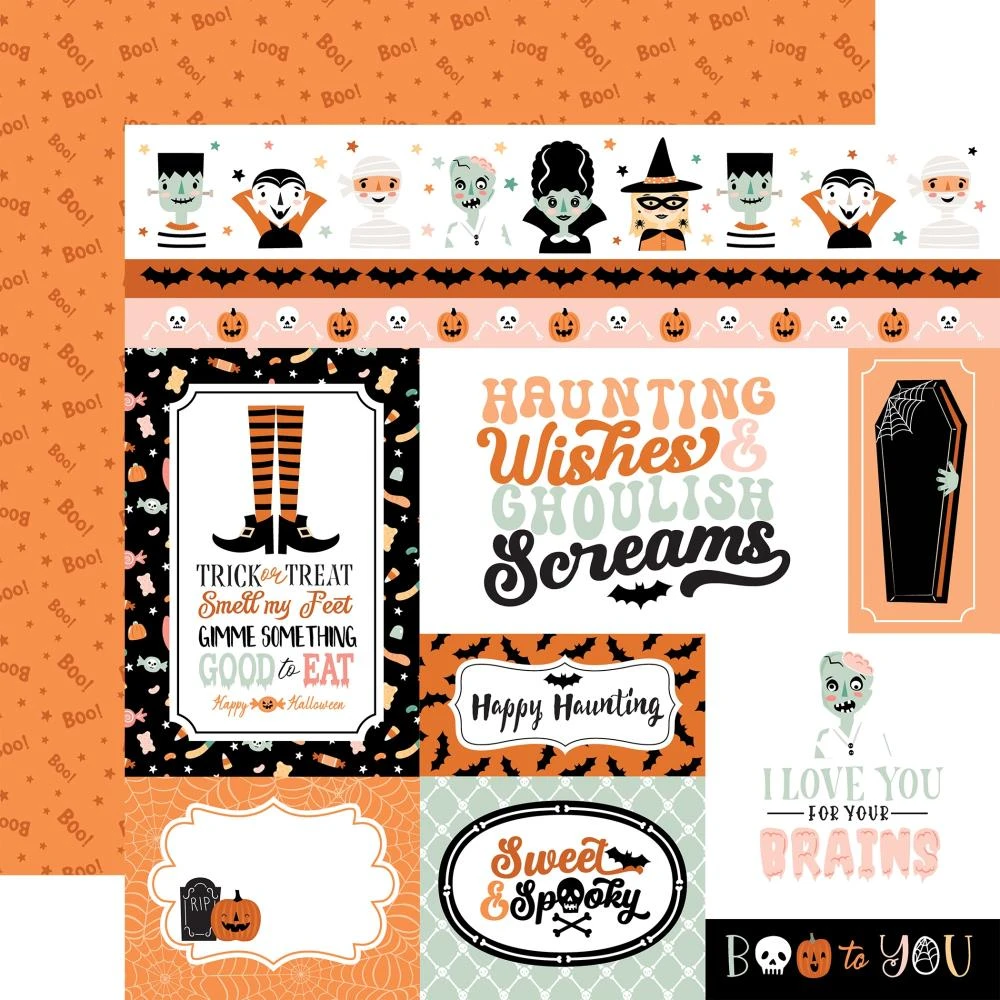 Echo Park Spooktacular Halloween 12 X 12 Collection Kit Sh382016* 9 Echo Park Spooktacular Halloween 12 X 12 Collection Kit Sh382016* - Image 7