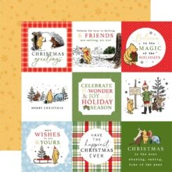 Echo Park Winnie The Pooh Christmas 12 X 12 Collection Kit Wpc386016 20 Echo Park Winnie The Pooh Christmas 12 X 12 Collection Kit Wpc386016 -Simon Says Stamp 0002253691