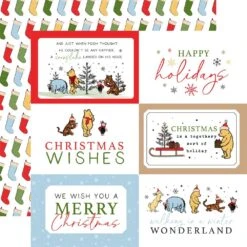 Echo Park Winnie The Pooh Christmas 12 X 12 Collection Kit Wpc386016 21 Echo Park Winnie The Pooh Christmas 12 X 12 Collection Kit Wpc386016 -Simon Says Stamp 0002253695