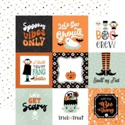 Echo Park Spooktacular Halloween 12 X 12 Collection Kit Sh382016* 24 Echo Park Spooktacular Halloween 12 X 12 Collection Kit Sh382016* -Simon Says Stamp 0002253765