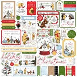 Echo Park Winnie The Pooh Christmas 12 X 12 Collection Kit Wpc386016 27 Echo Park Winnie The Pooh Christmas 12 X 12 Collection Kit Wpc386016 -Simon Says Stamp 0002253766