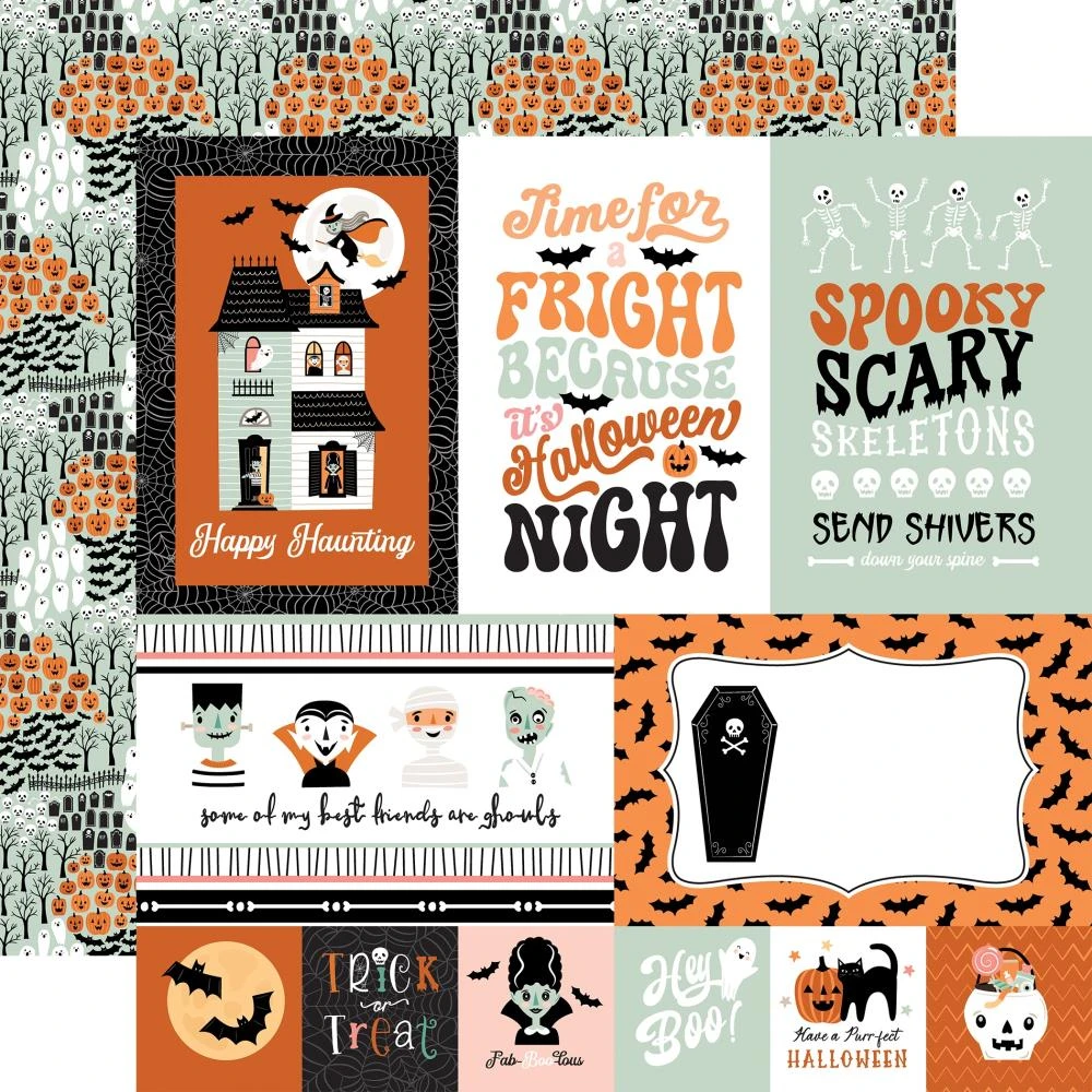 Echo Park Spooktacular Halloween 12 X 12 Collection Kit Sh382016* 14 Echo Park Spooktacular Halloween 12 X 12 Collection Kit Sh382016* - Image 12