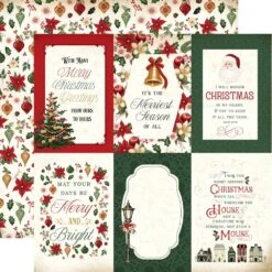 Carta Bella A Vintage Christmas 12 X 12 Collection Kit Cbvc384016 18 Carta Bella A Vintage Christmas 12 X 12 Collection Kit Cbvc384016 -Simon Says Stamp 0002254022