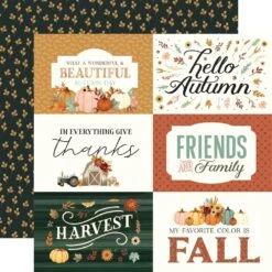 Carta Bella Harvest 12 X 12 Collection Kit Cbhv380016 -Simon Says Stamp 0002254034
