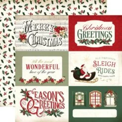 Carta Bella A Vintage Christmas 12 X 12 Collection Kit Cbvc384016 21 Carta Bella A Vintage Christmas 12 X 12 Collection Kit Cbvc384016 -Simon Says Stamp 0002254063