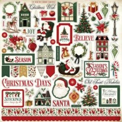 Carta Bella A Vintage Christmas 12 X 12 Collection Kit Cbvc384016 29 Carta Bella A Vintage Christmas 12 X 12 Collection Kit Cbvc384016 -Simon Says Stamp 0002254095