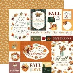 Carta Bella Harvest 12 X 12 Collection Kit Cbhv380016 -Simon Says Stamp 0002254110