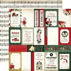 Carta Bella A Vintage Christmas 12 X 12 Collection Kit Cbvc384016 25 Carta Bella A Vintage Christmas 12 X 12 Collection Kit Cbvc384016 -Simon Says Stamp 0002254123