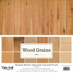 Echo Park Warm Wood Grains 12 X 12 Collection Kit Wwg390016*