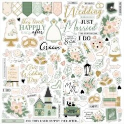 Echo Park Marry Me 12 X 12 Collection Kit Mry400016 -Simon Says Stamp 0002254528