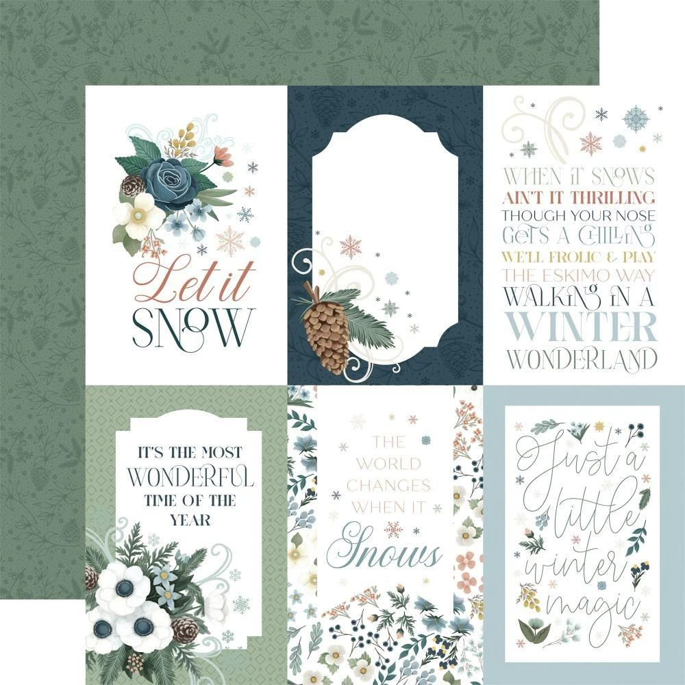 Carta Bella Winter Wonderland 12 X 12 Collection Kit Cbwtw397016* 8 Carta Bella Winter Wonderland 12 X 12 Collection Kit Cbwtw397016* - Image 6