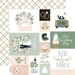Echo Park Marry Me 12 X 12 Collection Kit Mry400016 -Simon Says Stamp 0002254567