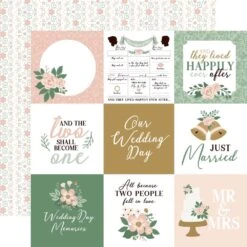 Echo Park Marry Me 12 X 12 Collection Kit Mry400016 -Simon Says Stamp 0002254598